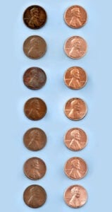 There are a lot of ways to clean pennies with stuff you already have at home!