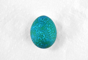 My eggs are speckled with lighter colored spots!