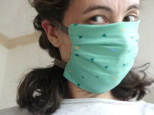 No face mask? We're sharing a ton of tutorials to show you how to make one DIY face masks out of fabric, paper towels, leggings and even bras!