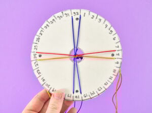 Check out 3 different ways to make your own DIY Kumihimo Disk out of foam, cardboard, or chipboard. Braiding friendship bracelets has never been so easy!