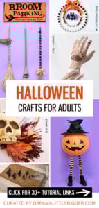 Looking for adult-friendly Halloween crafts? Look no further! We've got a wide variety of over 30 links for DIYs you will definitely want to try!