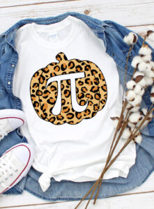 Check out these 4 fun and free Pumpkin Pi cut files including a super fun leopard print version! Get the SVG, PNG, EPS, and DXF for free!