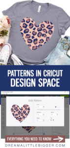 Learn step-by-step how to upload and use Cricut Patterns with shapes, SVG files and more in Cricut Design Space.