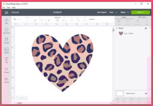 How to use Cricut Patterns as a Fill to Print and Cut (step by step tutorial)