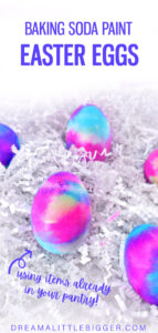 Dye some gorgeous Easter eggs with things you probably already have on hand. This baking soda paint is vibrant & such fun!