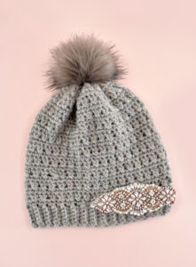 One simple stitch is easily modified striking pattern. Learn how to make your own crisscross double crochet hat (beginner friendly crochet).