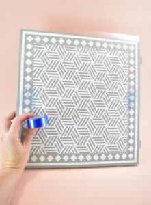 If necessary, use Cricut Heat Resistant Tape to keep the design in place.