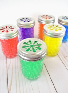 Make your home smell gorgeous with this easy and inexpensive water bead air freshener DIY that takes only minutes to make!