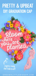 Want an adorable and unique DIY graduation cap but short on time? Check out 3 amazing DIY graduation caps that are 30 minutes or less!