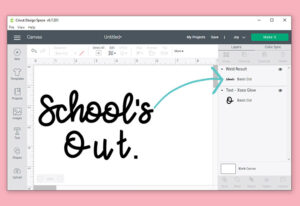 Did it work? Did it not go wonky? If so hit that "Ctrl + Z" and try a smaller selection of characters and try again. Once you've gotten it to look right, select the entire phrase or word and weld it together and you're ready to go.