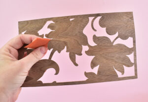 If you have any rough edges clean these up with fine sandpaper.