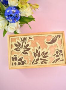 Learn step-by-step how to make a musical jewelry box from a gorgeous veneer inlay to adding the mechanism with a sentimental tune!