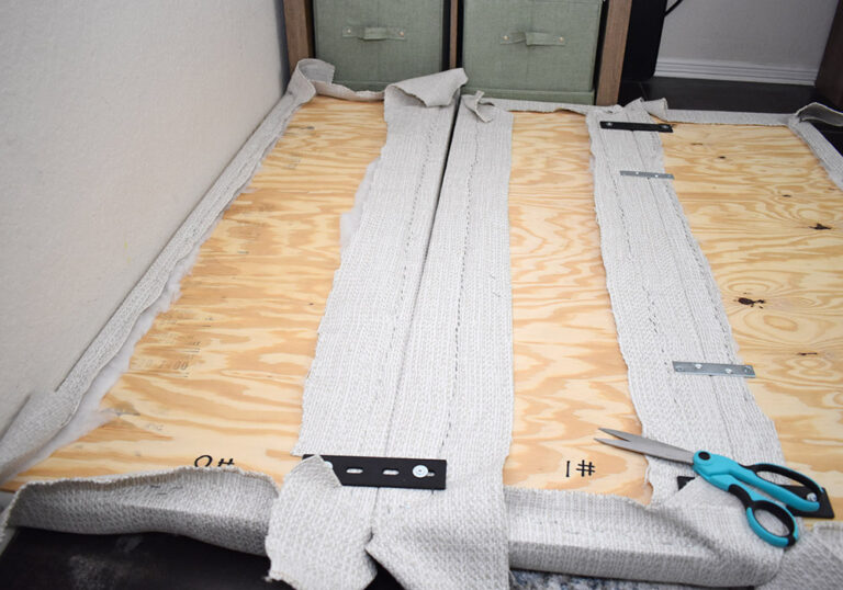 DIY Channel Tufted Headboard ⋆ Dream a Little Bigger
