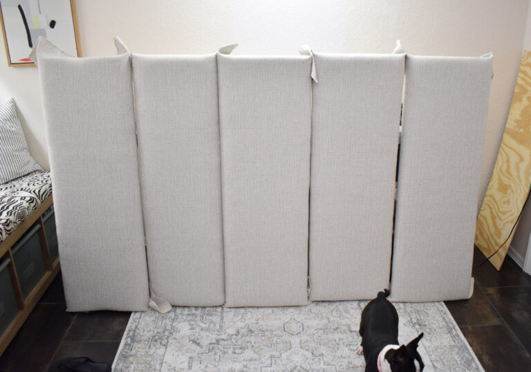 DIY Channel Tufted Headboard ⋆ Dream a Little Bigger