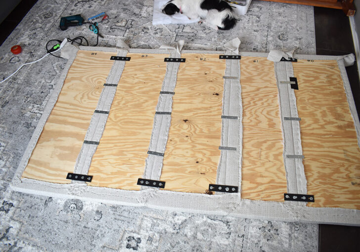 DIY Channel Tufted Headboard ⋆ Dream a Little Bigger