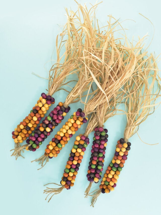 DIY Wood Bead Indian Corn Dream A Little Bigger diy-wood-bead-indian-corn-dream-a-little-bigger