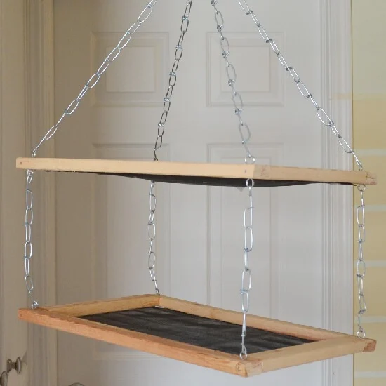 Build dry/cure racks for less than $8 in less than 25 minutes.