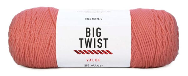 We tested Big Twist Value Yarn on our search for the best cheap yarn, worsted weight. Check out all 21 brands we reviewed and find out which yarns we love and which yarns we hate!