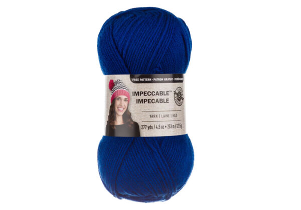 We tested Loops and Threads Impeccable on our search for the best cheap yarn, worsted weight. Check out all 21 brands we reviewed and find out which yarns we love and which yarns we hate!