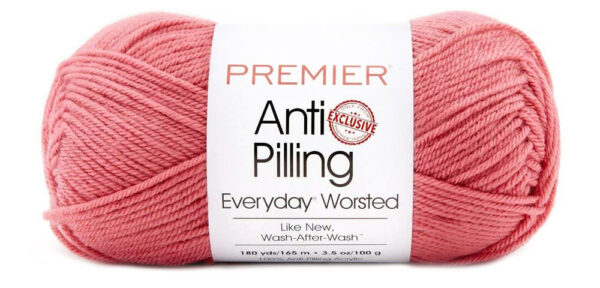 We tested Premier Anti-Pilling Everyday Worsted Yarn on our search for the best cheap yarn, worsted weight. Check out all 21 brands we reviewed and find out which yarns we love and which yarns we hate!