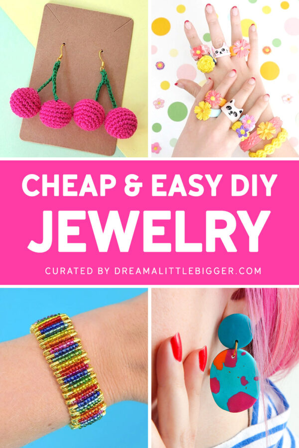 Having some unique pieces in your jewelry box doesn’t have to break the bank or take immense skill. Check out over 60 of our favorite cheap and easy DIY jewelry tutorials.