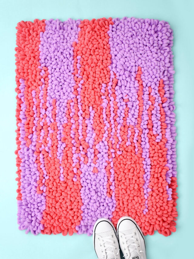 How to Make an Easy DIY Loop Rug ⋆ Dream a Little Bigger